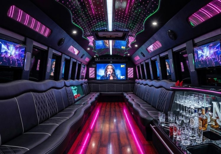 inside bus